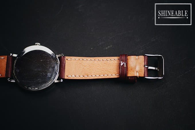 รีวิว สายนาฬิกาหนัง Buttero (Italian Leather) จากร้าน Aquila Handcraft