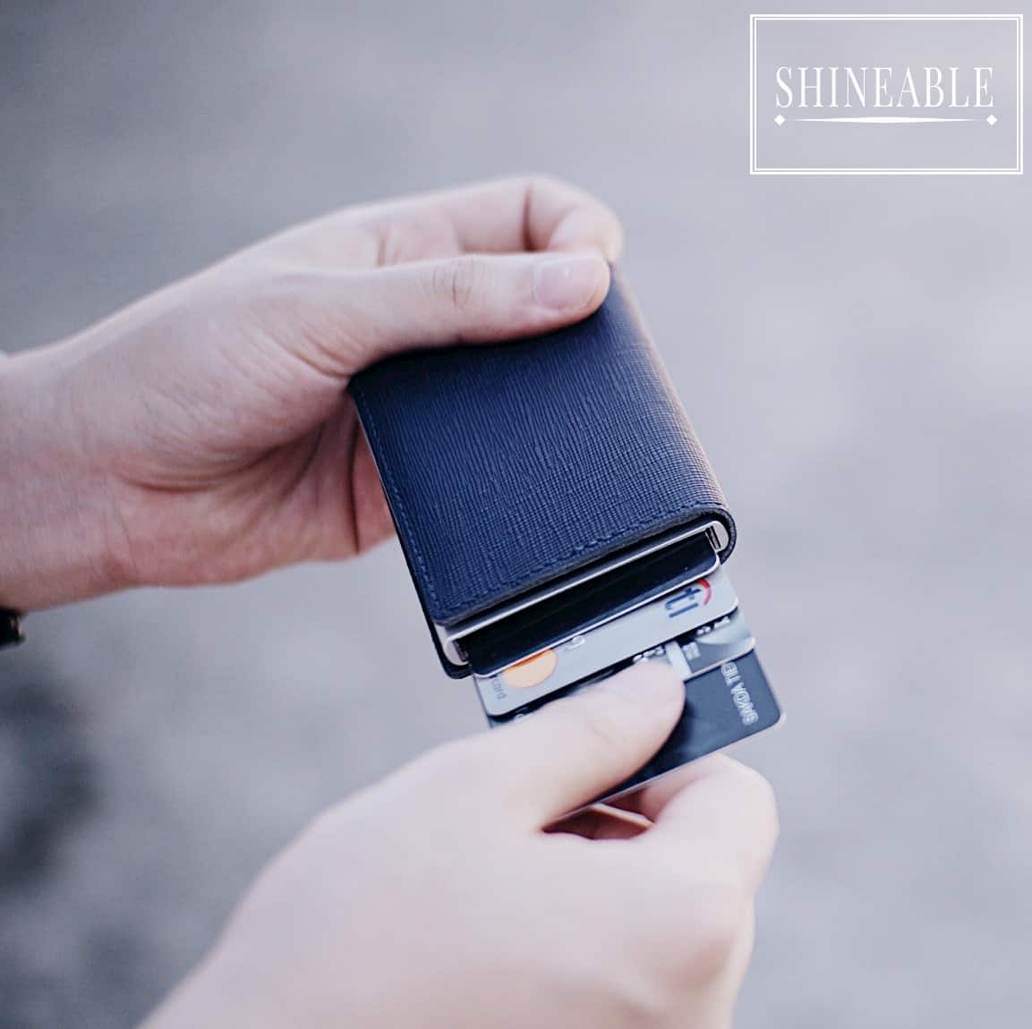 RFID Blocker Wallet กระเป๋าสตางค์ที่ออกแบบมาเพื่อป้องกันขโมยโดยเฉพาะ